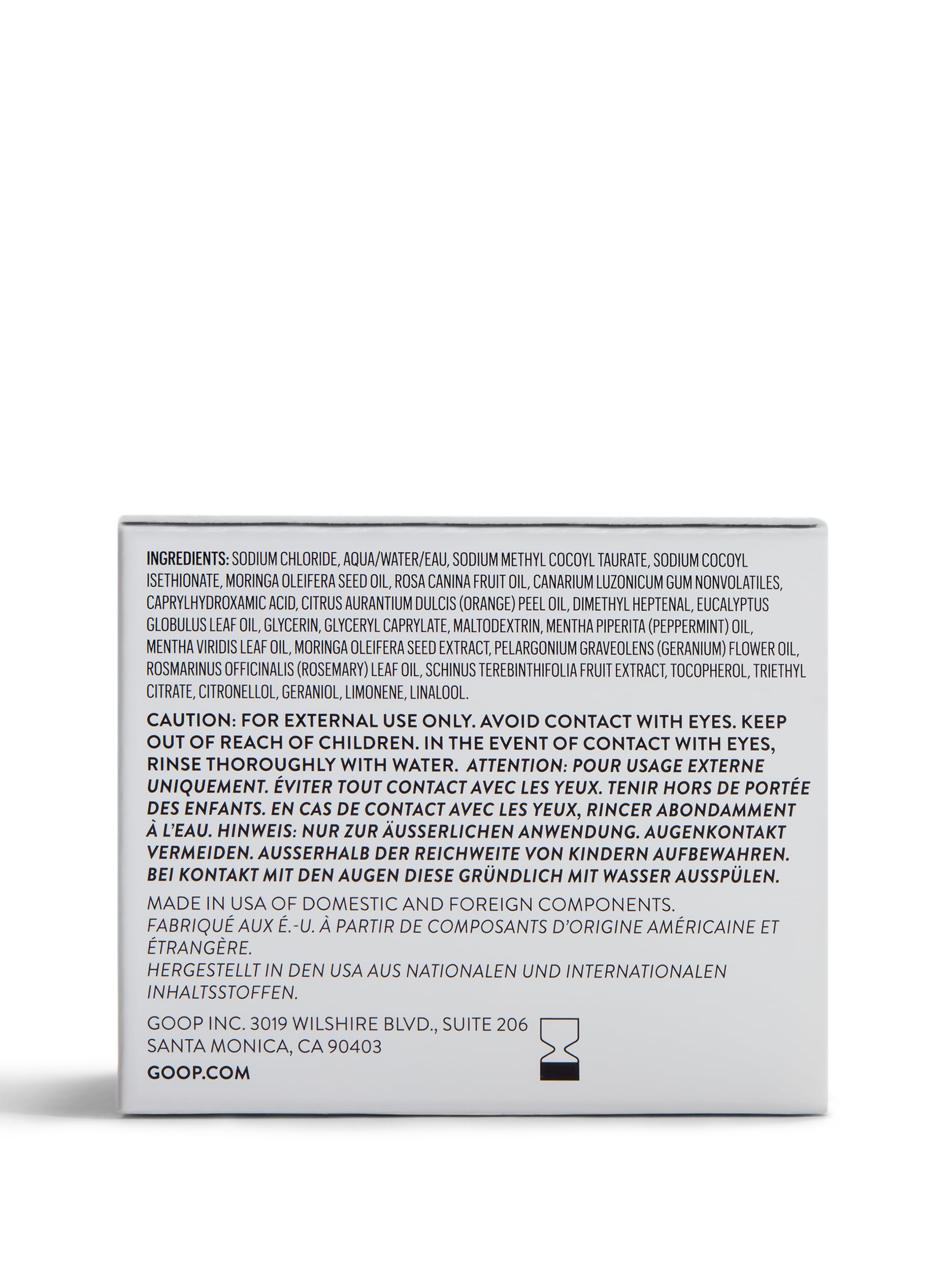 Goop Beauty Scalp Scrub Shampoo cruelty-free and not tested on animals