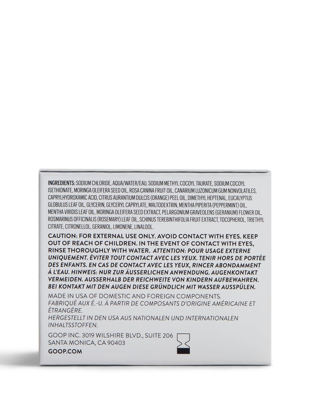 Goop Beauty Scalp Scrub Shampoo cruelty-free and not tested on animals