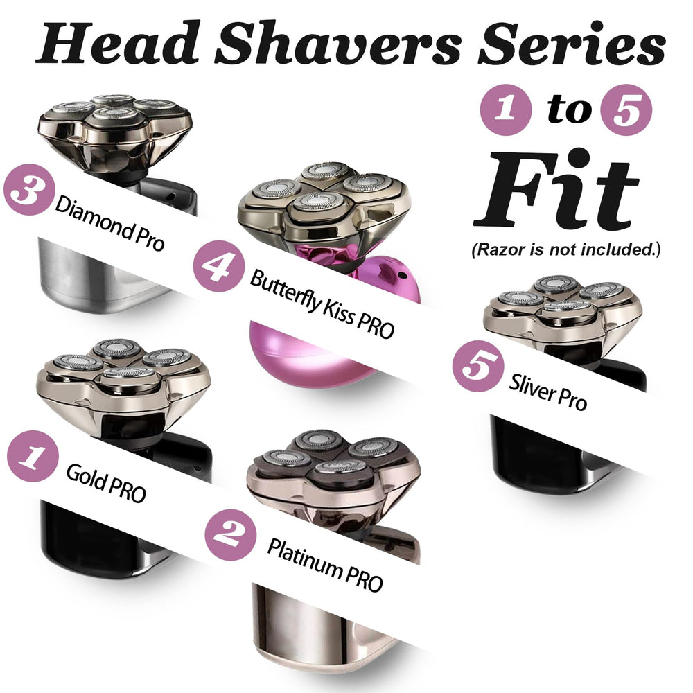 GORLENT IPX7 waterproof design allows easy rinsing after shaving.