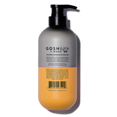 GOSHI Super Vitamin shower bubbles create a rich, soothing lather during a wash.
