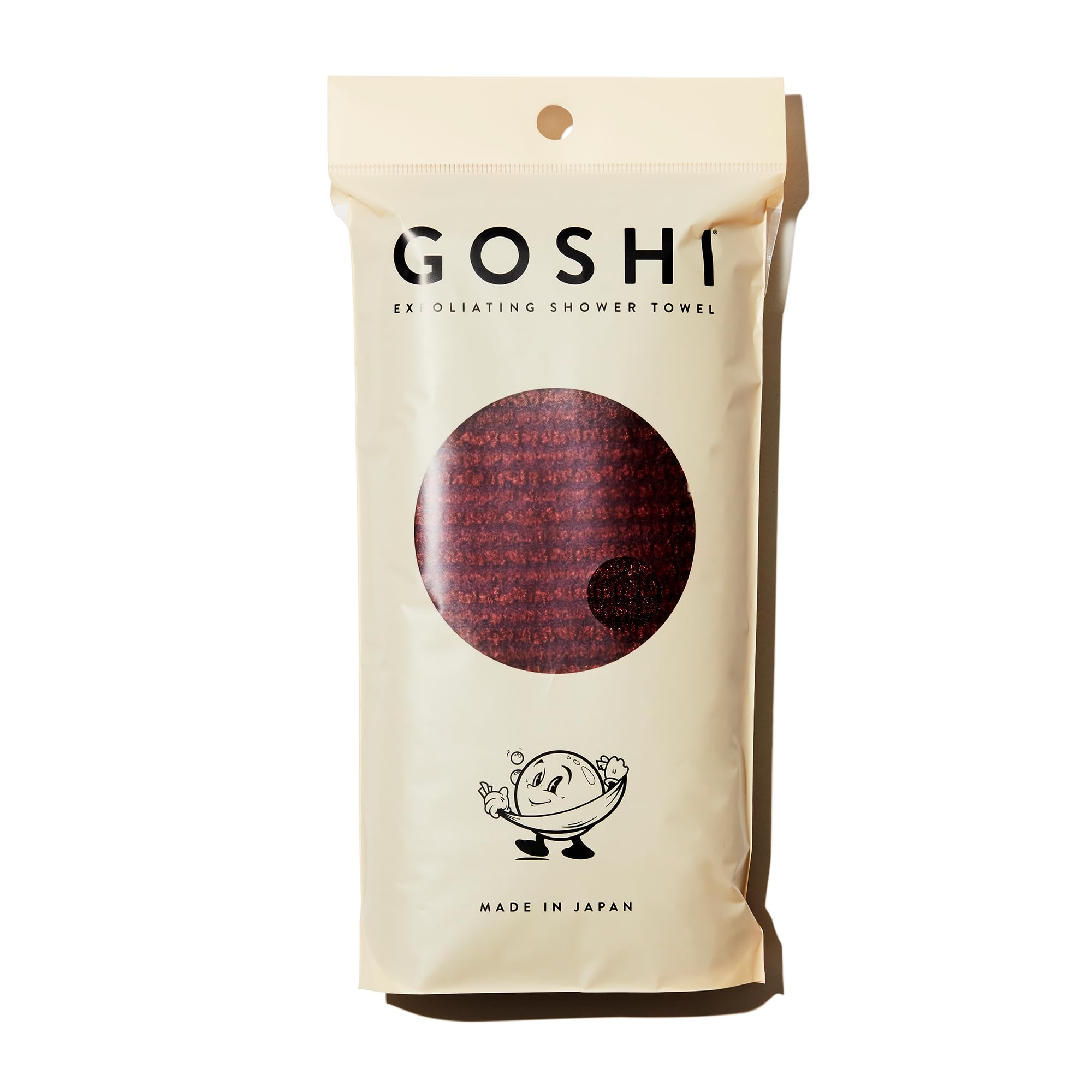 GOSHI toalla exfoliante: visión general para uso diario y limpieza profunda.