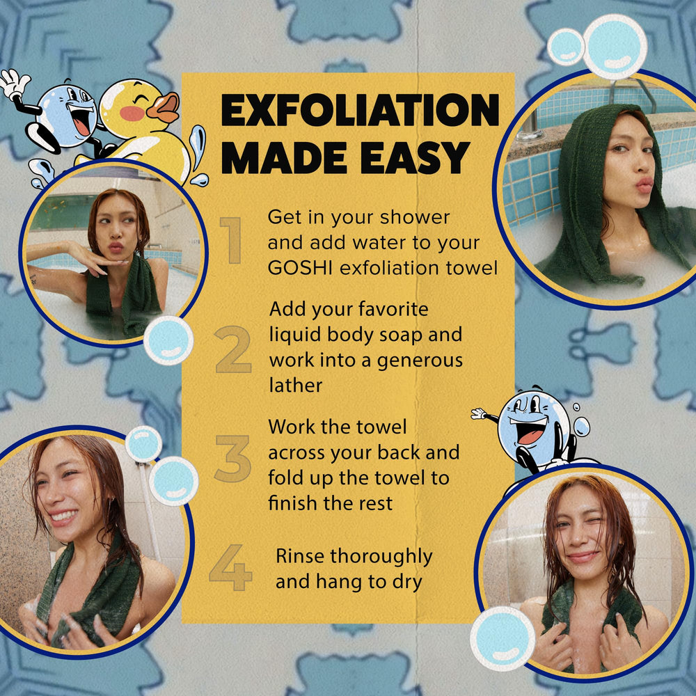 GOSHI: apta para piel sensible con exfoliación suave y eficaz.