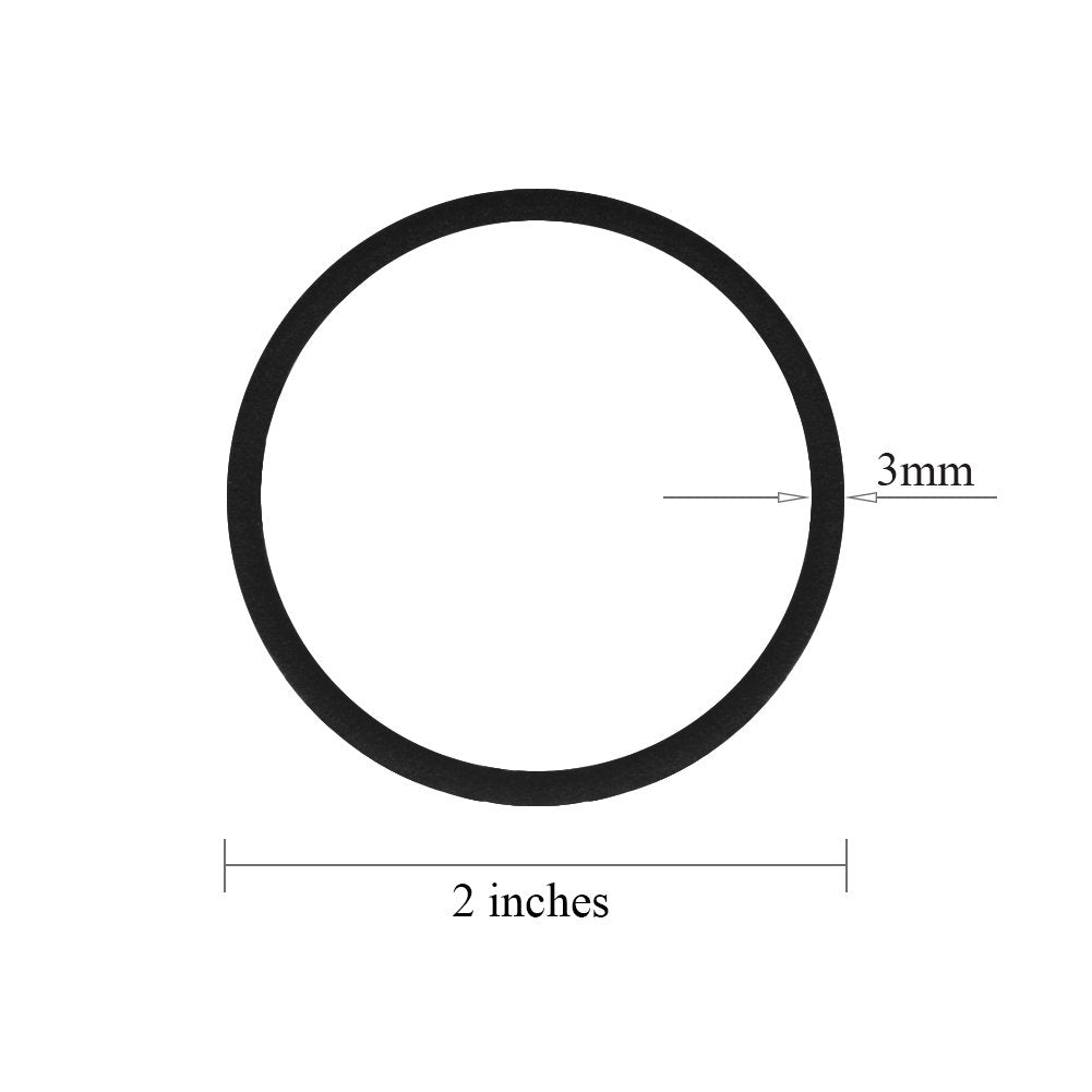 GOSICUKA 3 mm thick hair elastic for secure hold and stretch recovery