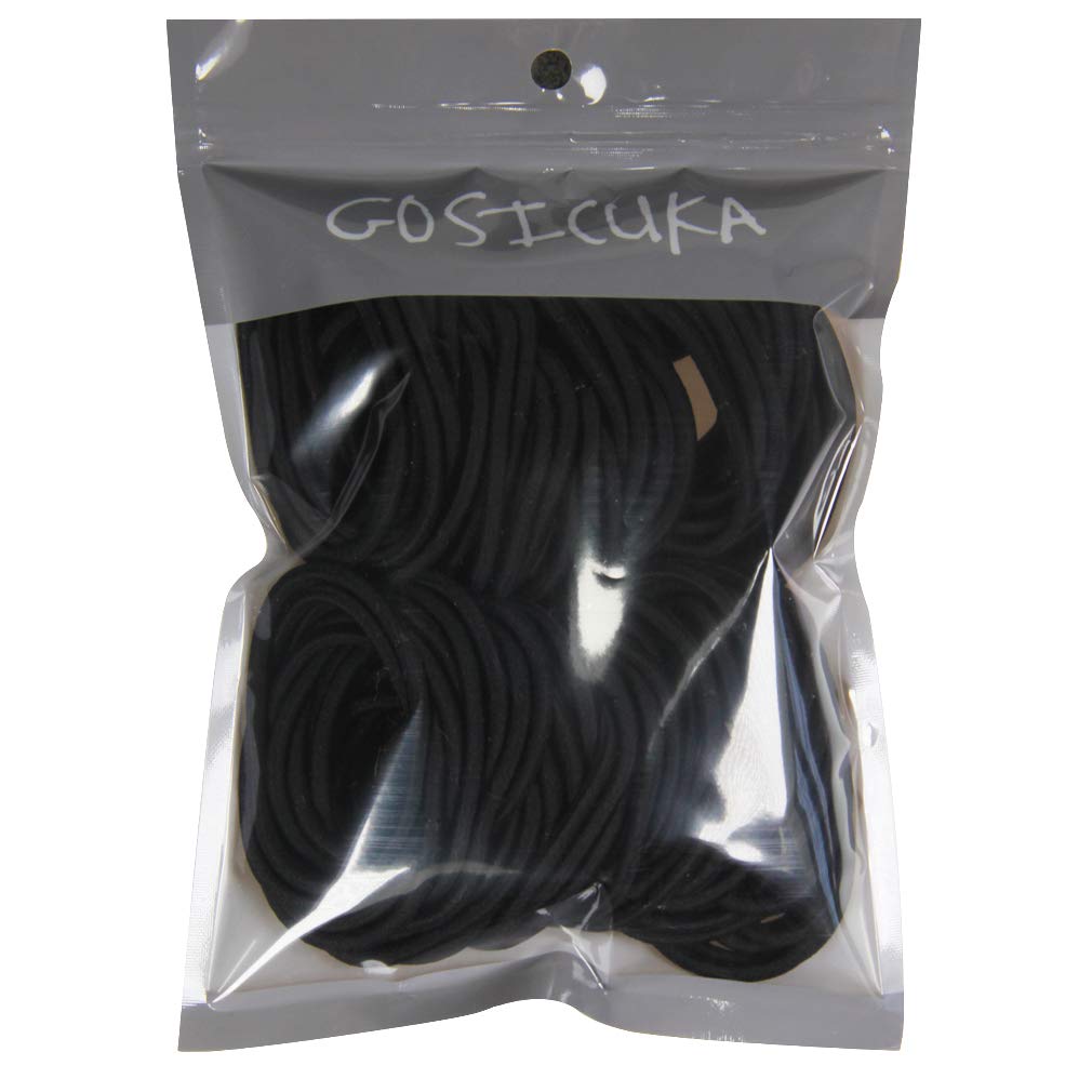 GOSICUKA no-metal soft hair elastic for gentle hold and reduced creasing