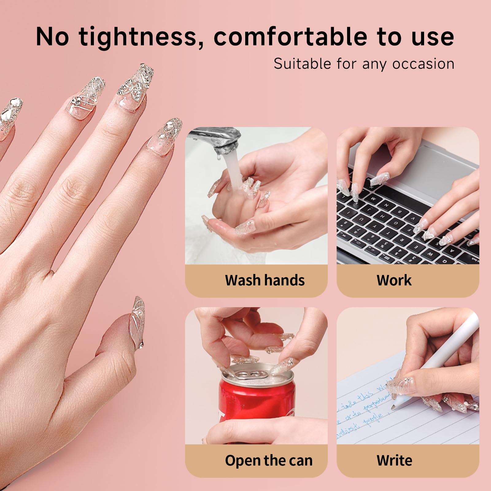 Gosojam 10g capacity reduces restocks during busy nail art sessions.