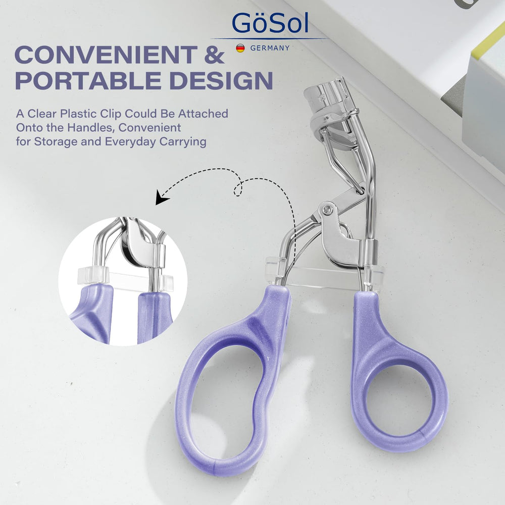 GÖSOL spring design provides smooth, consistent curling.