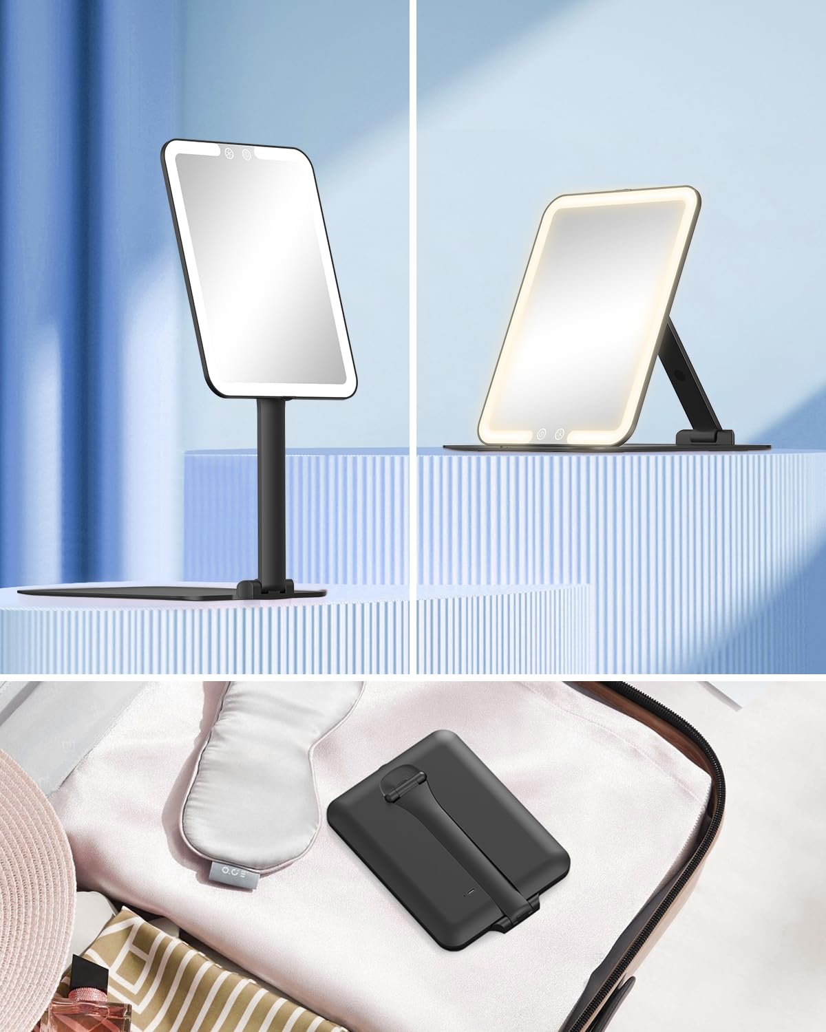 Gospire gift-ready travel mirror with professional service support