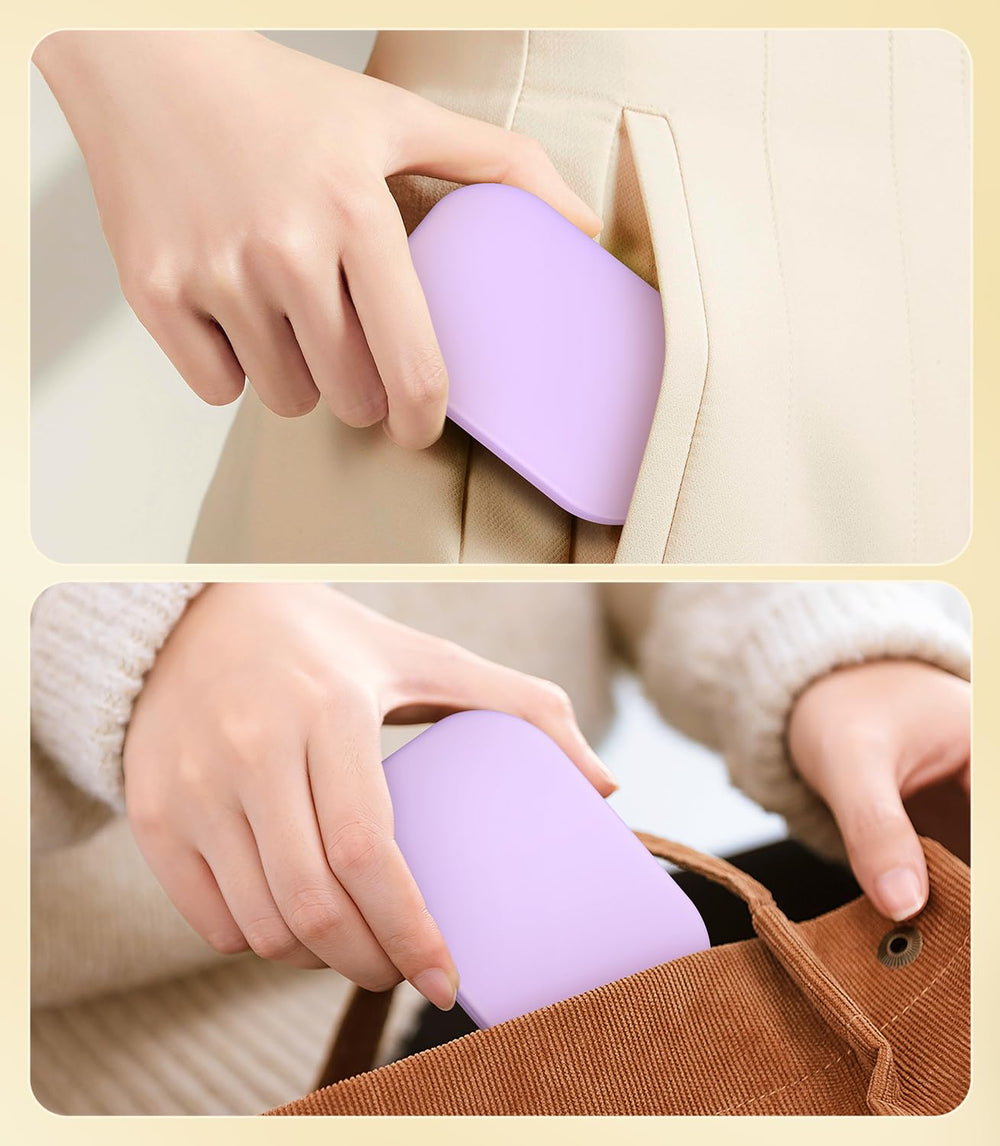 Gospire pocket sized mirror fits purses and travel bags