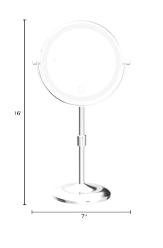Gospire portable cordless vanity mirror for on-the-go touchups.