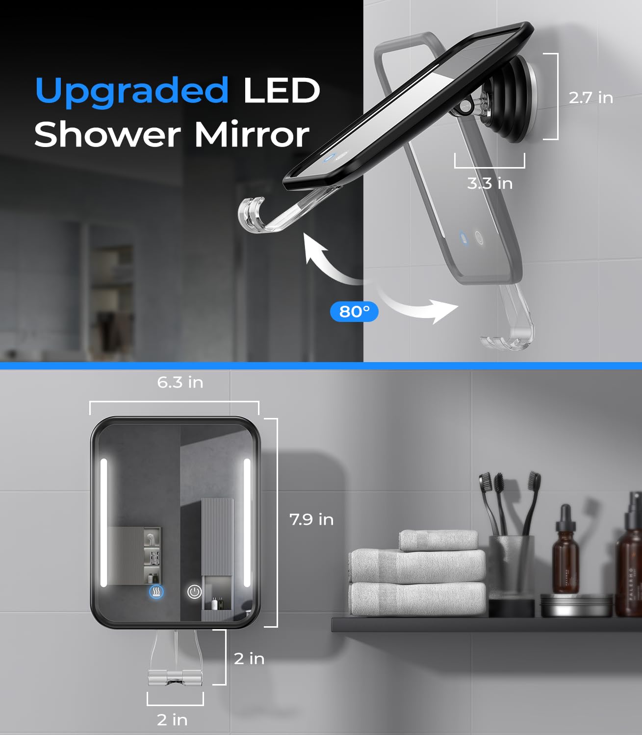 Gospire razor hanger slot keeps tools accessible