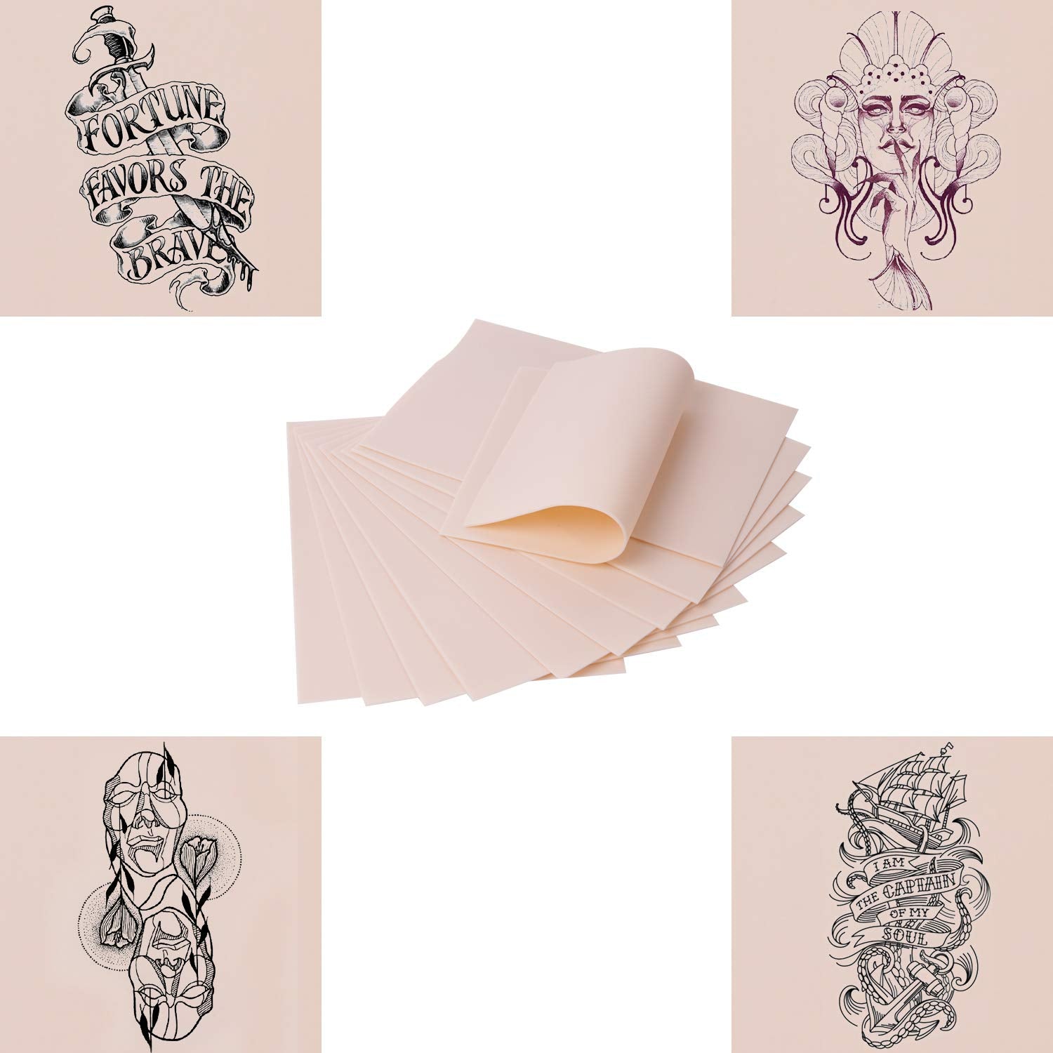 Gospire tattoo practice skin individually packaged for clean, organized sessions