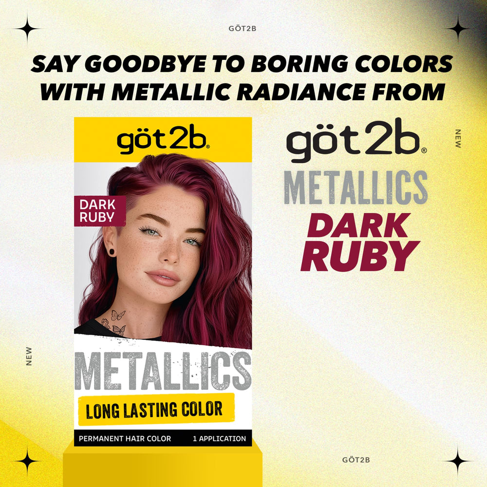 got2b Bleach It before Metallics for brighter results
