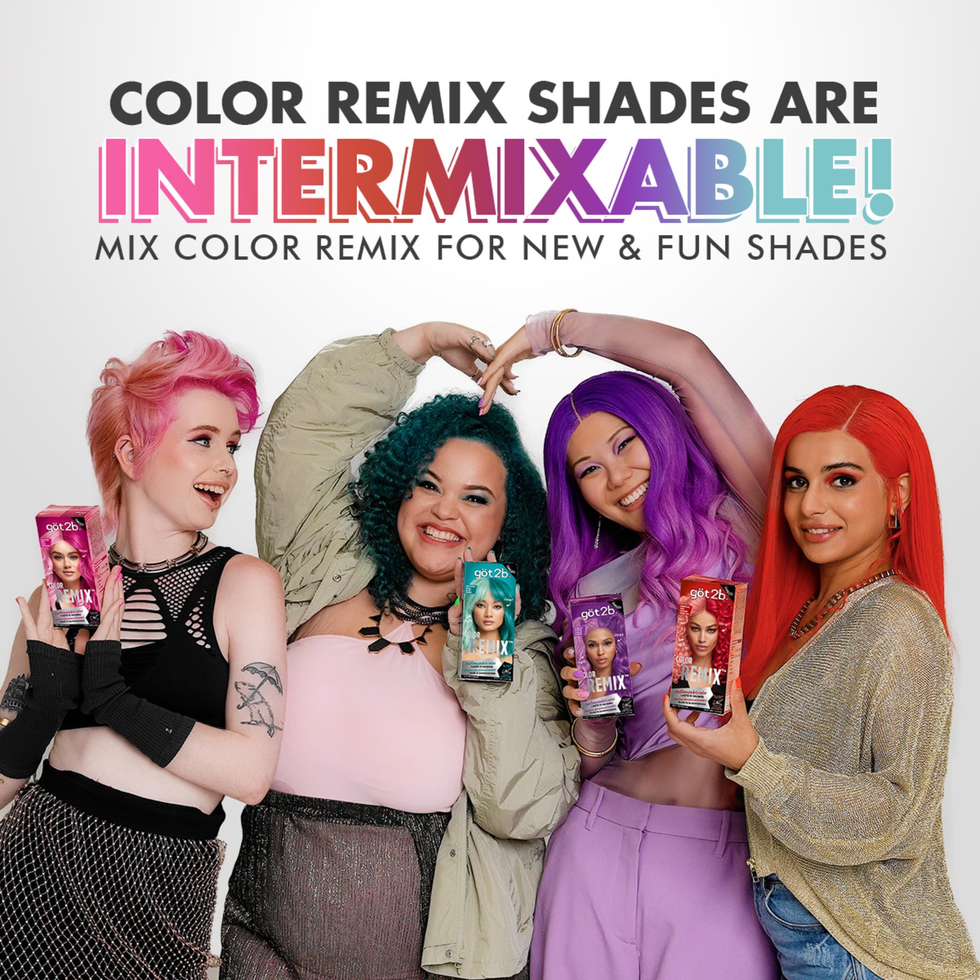Versatile expression with Color Remix for daily mood changes
