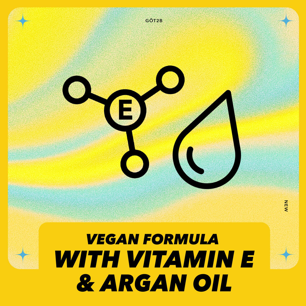 Got2B Curled Hair Spray Oil, ingredientes veganos con argán