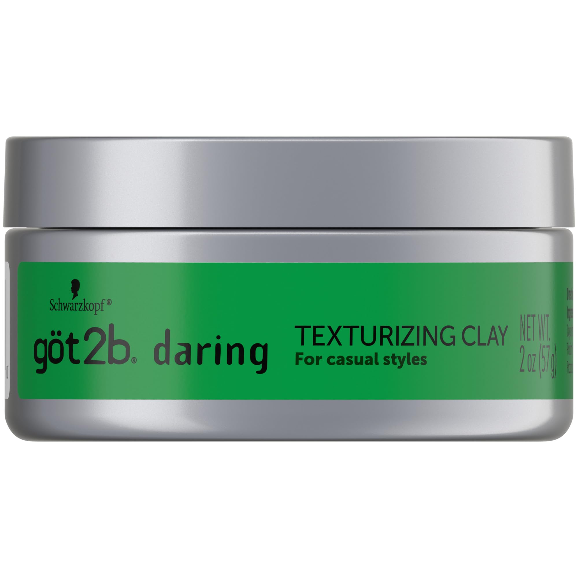 Got2b Daring Texturizing Clay envase compacto para definición mate