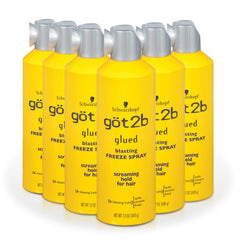 Got2b Glued Blasting Freeze bottle delivers ultra hold for bold styles