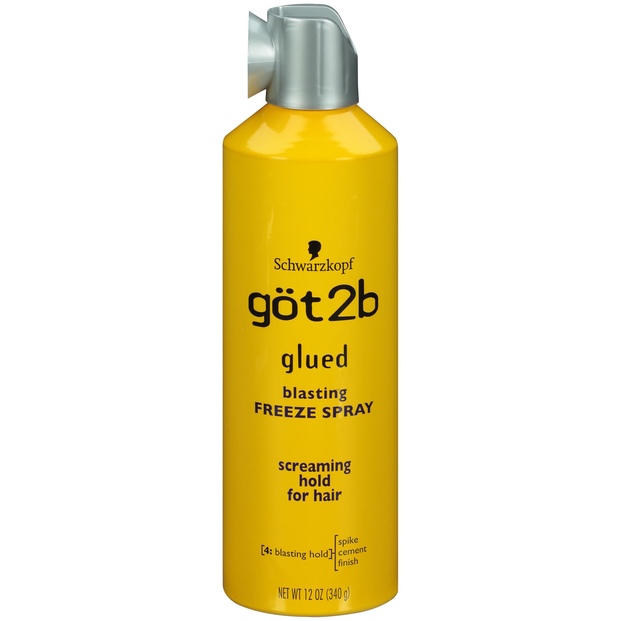 Got2b Glued Blasting Freeze spray nozzle enables precise spikes