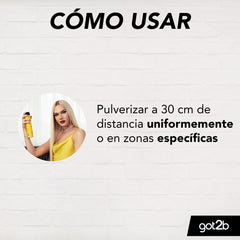 Got2B Glued Blasting Freeze Spray, aplicación: control del peinado y fijación duradera