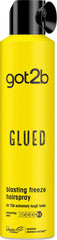 Got2B Glued Blasting Freeze Spray, frasco: fija peinados de alto impacto todo el día
