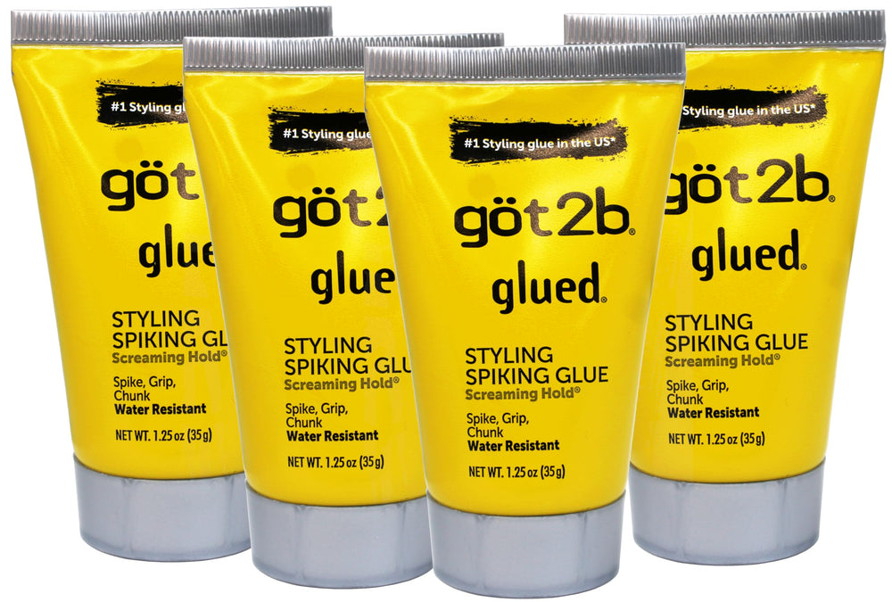 Got2B Glued: botella 1,25 oz, frente visible, fijación duradera para peinados