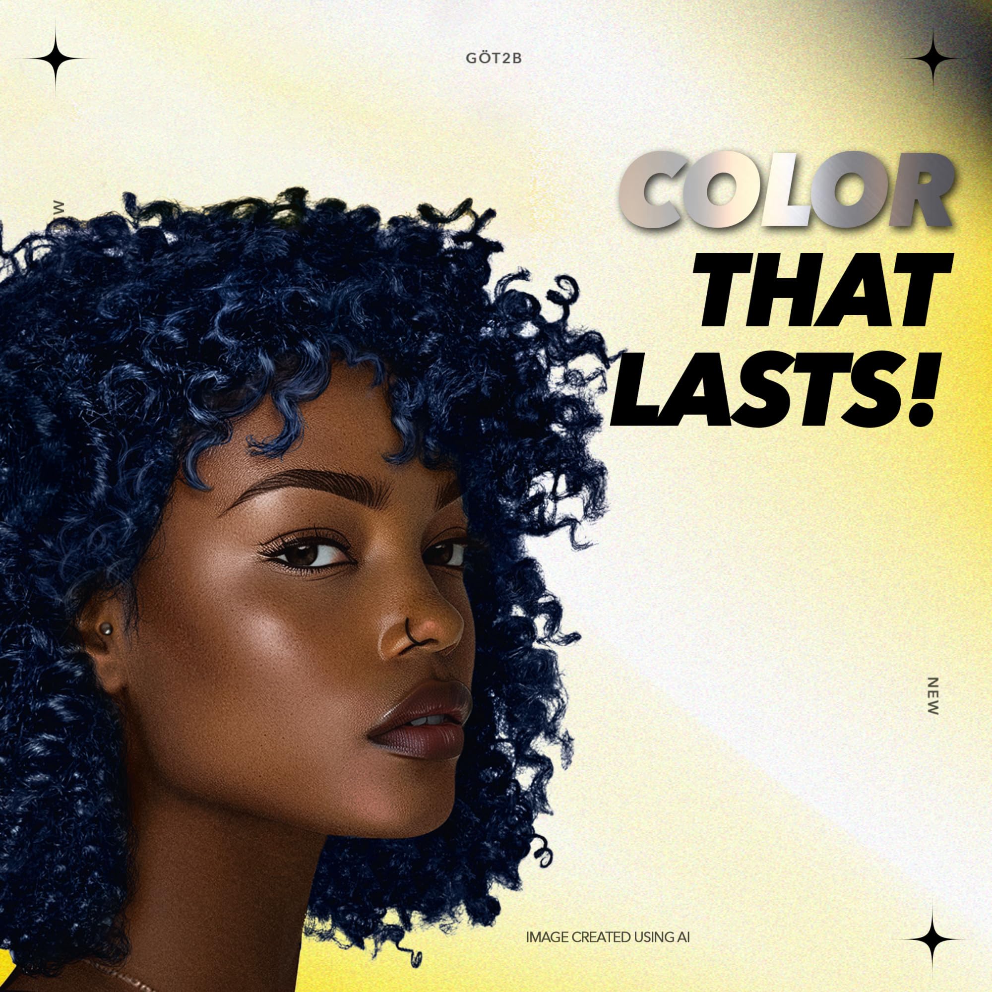 Got2b Metallics Blue Mercury M67 instruction guide simplifies at-home dyeing