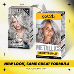 Got2b Metallics developer bottle ready to mix for even color.