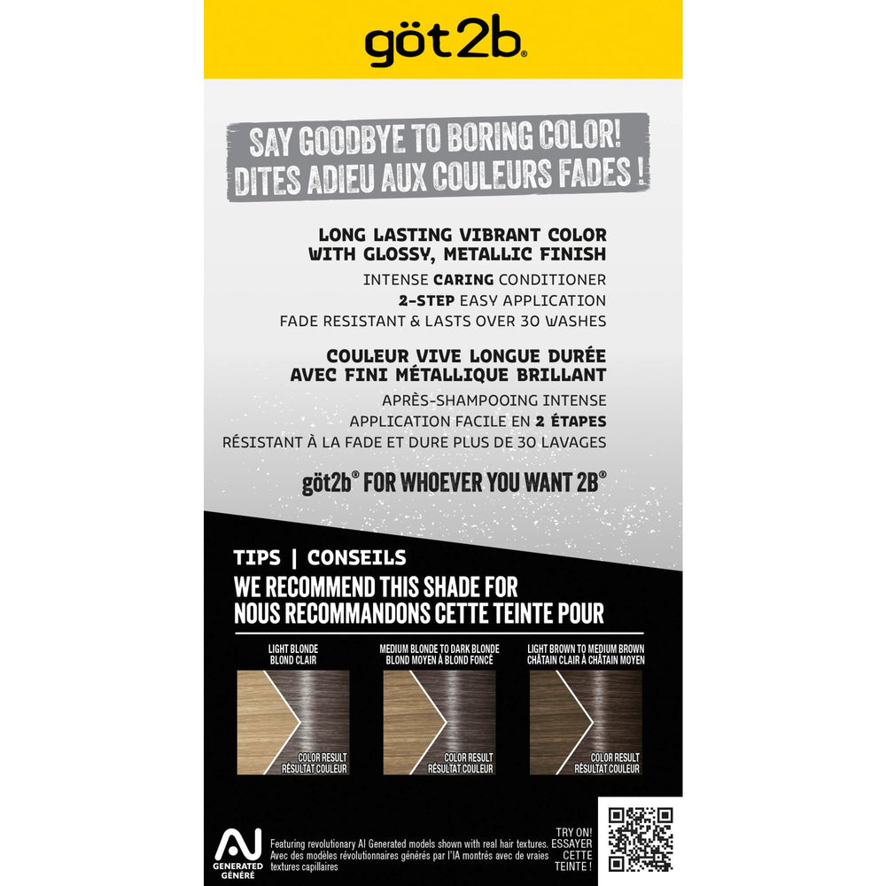 Got2b Metallics Dusty Silver application steps guide your color journey