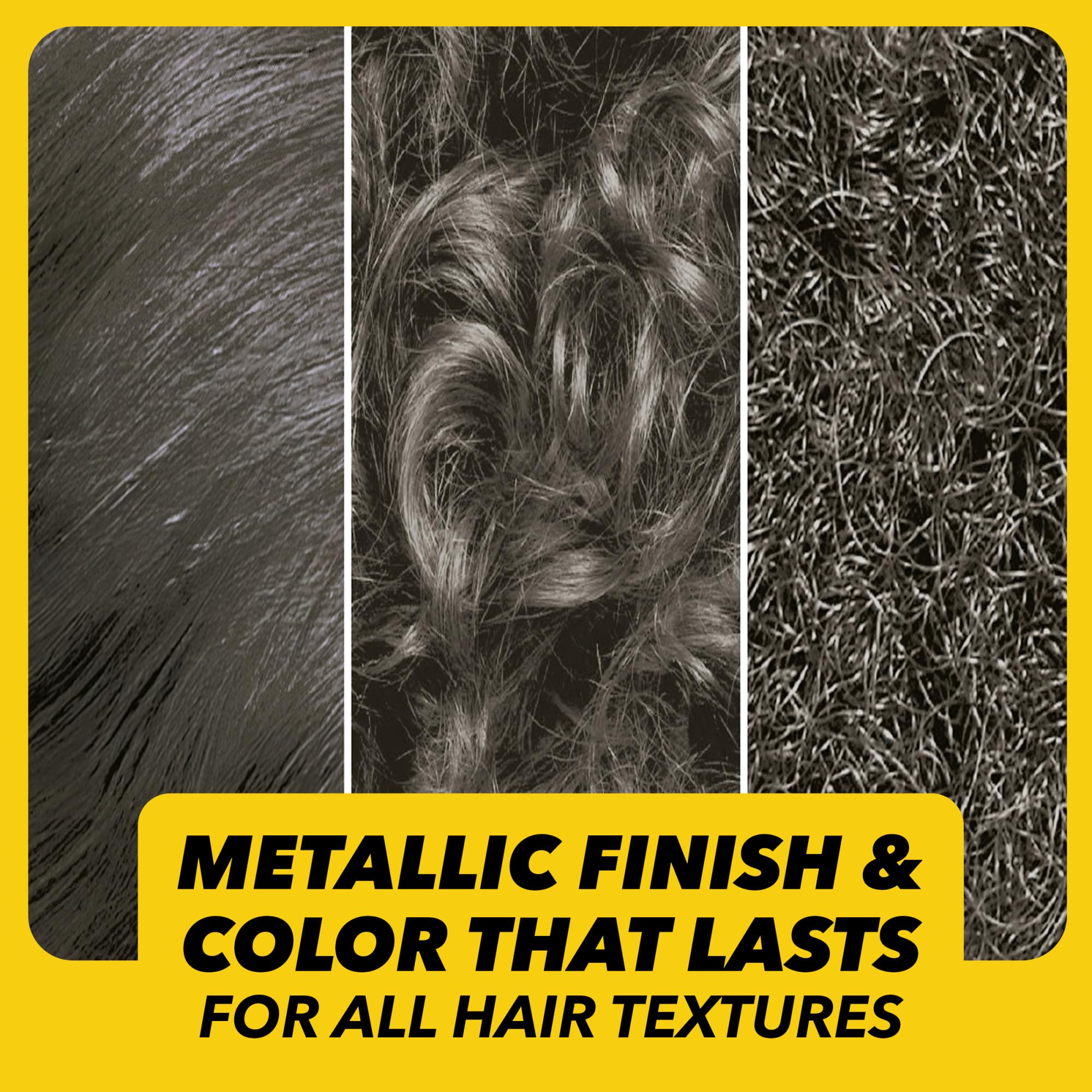 Got2b Metallics Dusty Silver gloves protect hands during application, clean results