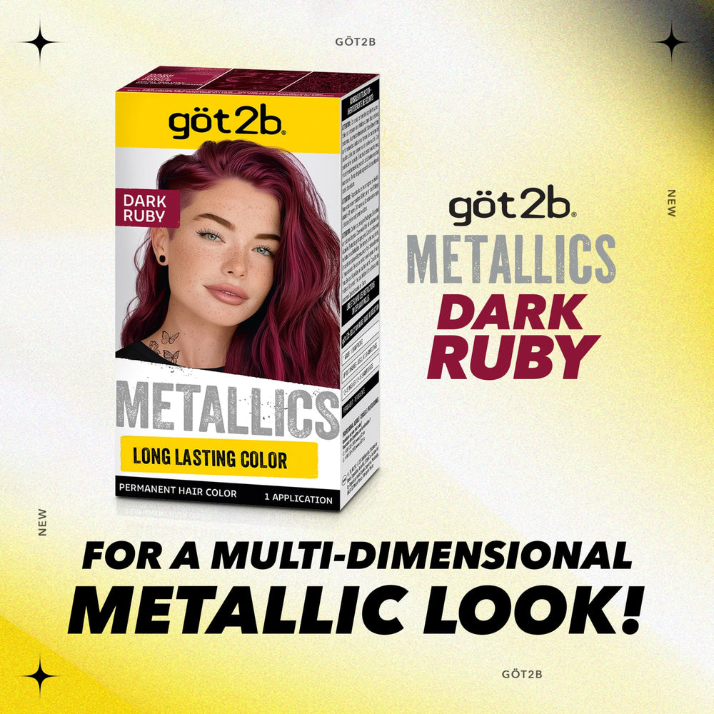 got2b Metallics can be used on wigs and extensions for versatile styling