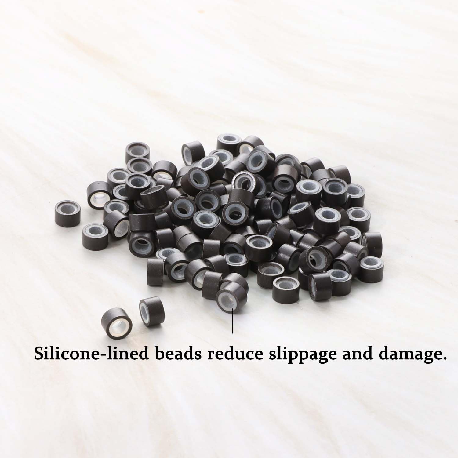 GOTDYA I-tip weft beads deliver a tidy, durable hold for extensions.