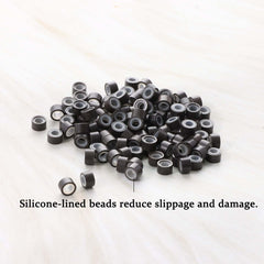 GOTDYA I-tip weft beads deliver a tidy, durable hold for extensions.
