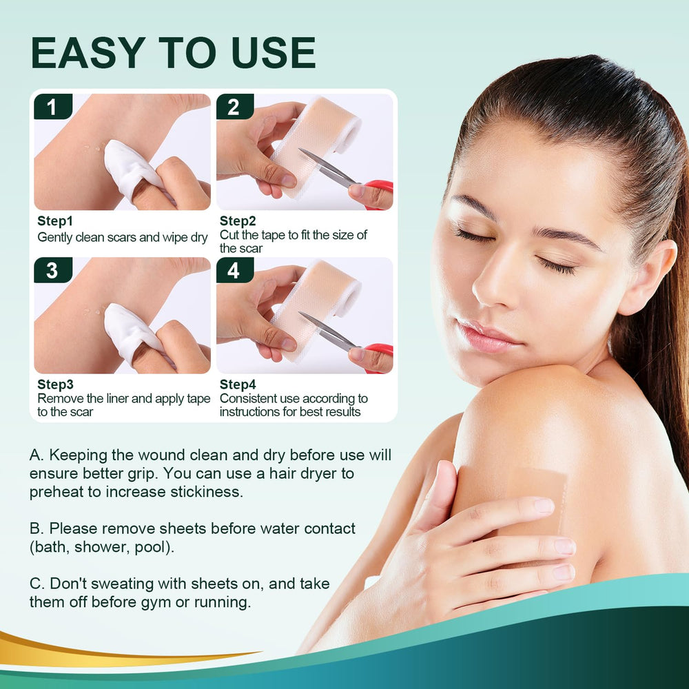 Gowgaw silicona para cicatriz, apta para todas las edades y libre de látex.