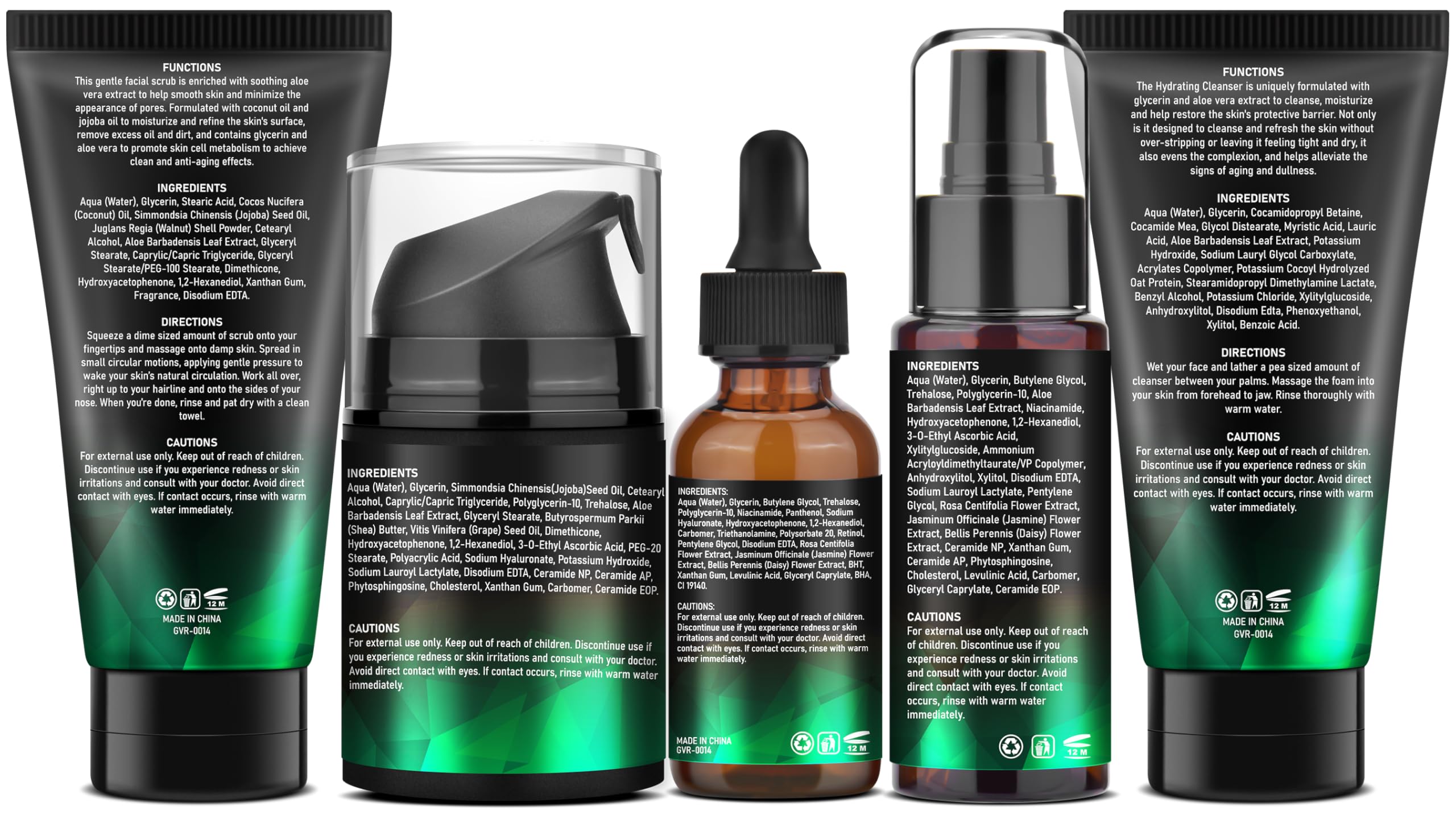 GOWLAVER aplicación crema facial, extensión suave y sensación de frescura