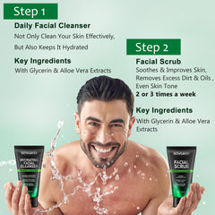 GOWLAVER exfoliante facial, elimina células muertas y suaviza la textura