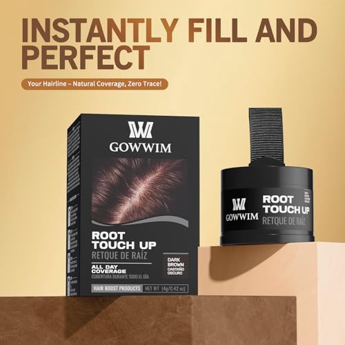 Gowwim Hairline Powder close-up texture shows blendable pigment.