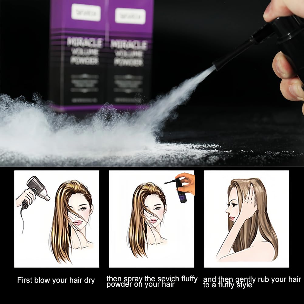 Gowwim texture powder suits all hair types