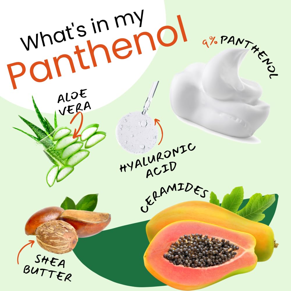 GPC Panthenol Foam gentle for baby skin care.