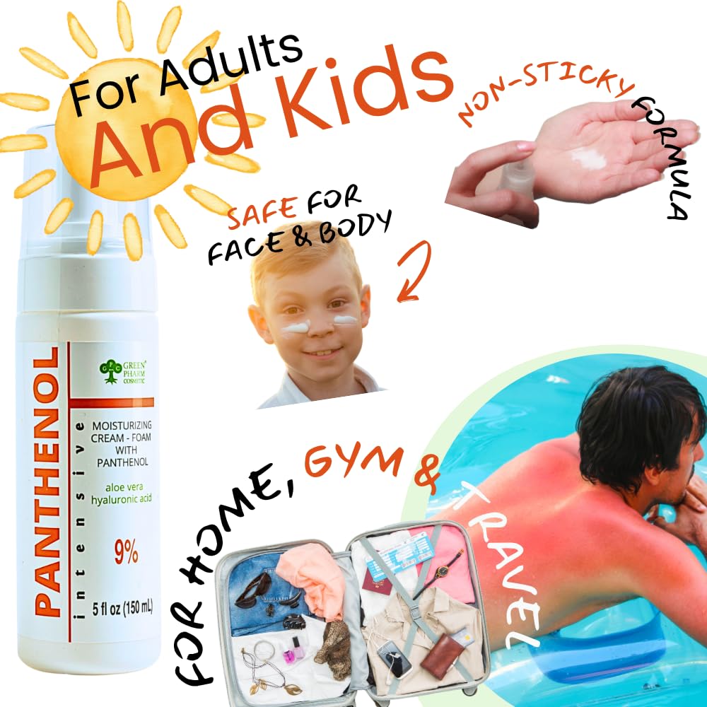 GPC Panthenol Foam supports tattoo aftercare after procedures.