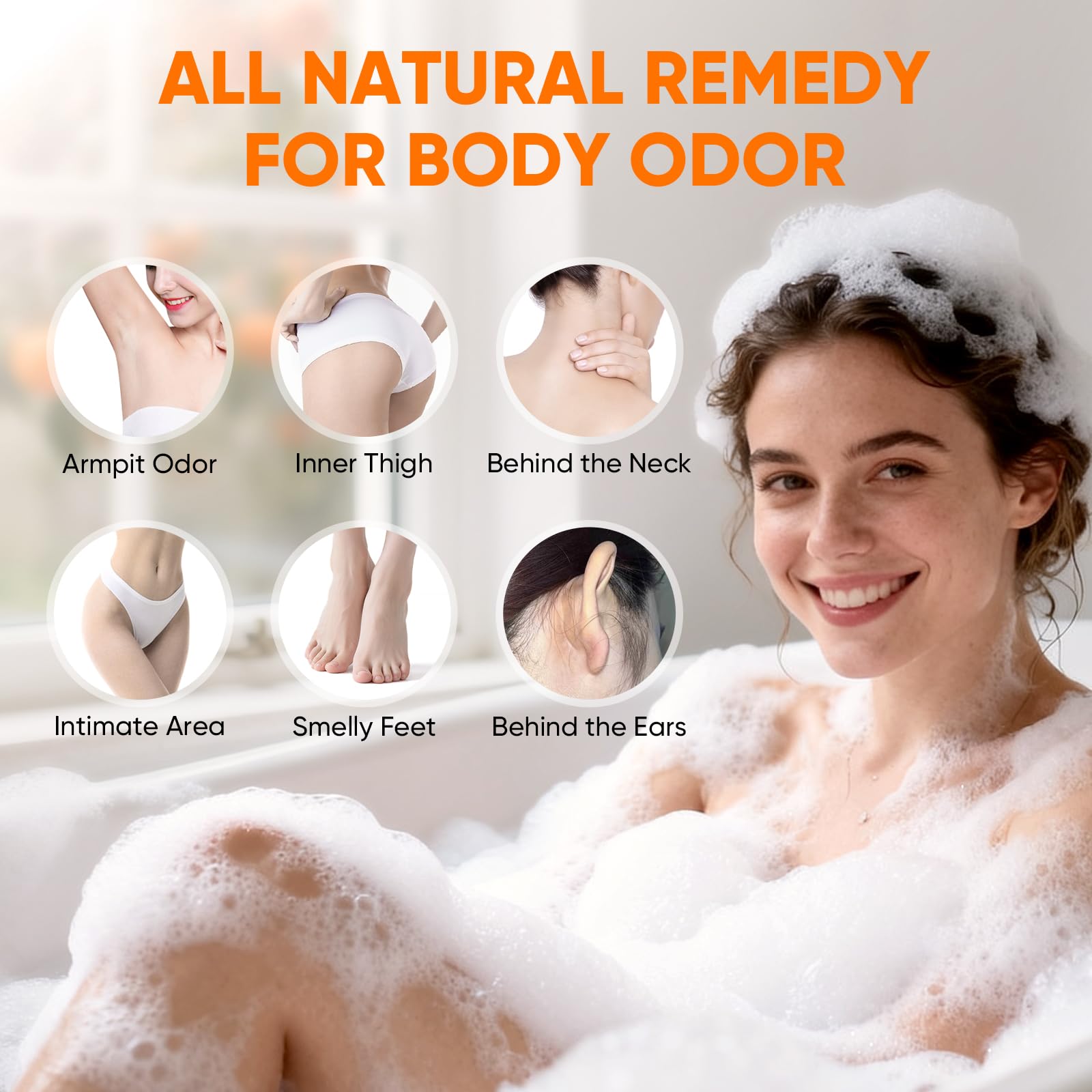 Jabón multiuso de caqui de GPP para cara, cuerpo y manos.