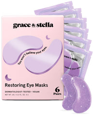 Grace & Stella retinol under-eye patches brighten and refresh the eye area