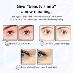 Grace & Stella sea moss ceramide blend nourishes the under-eye skin