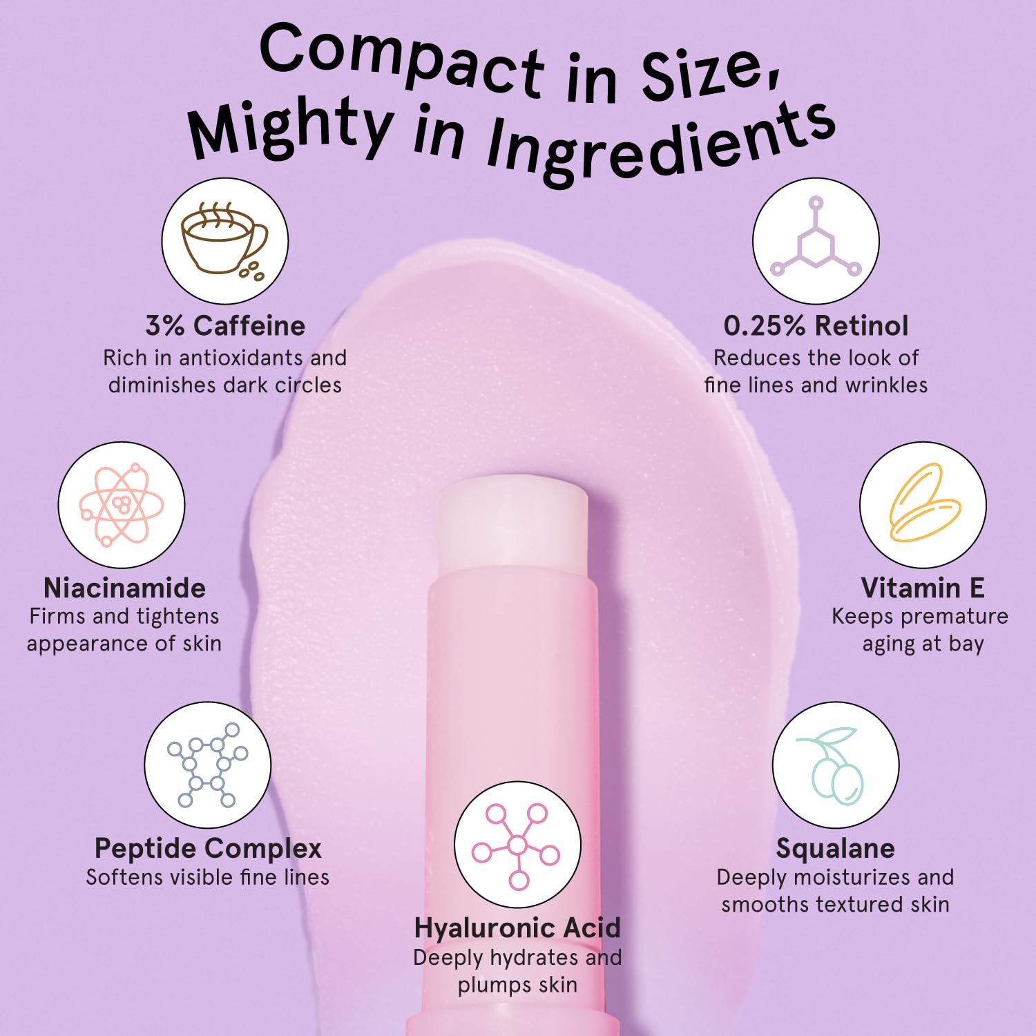 grace & stella ingredientes niacinamida y hialuronico para hidratación