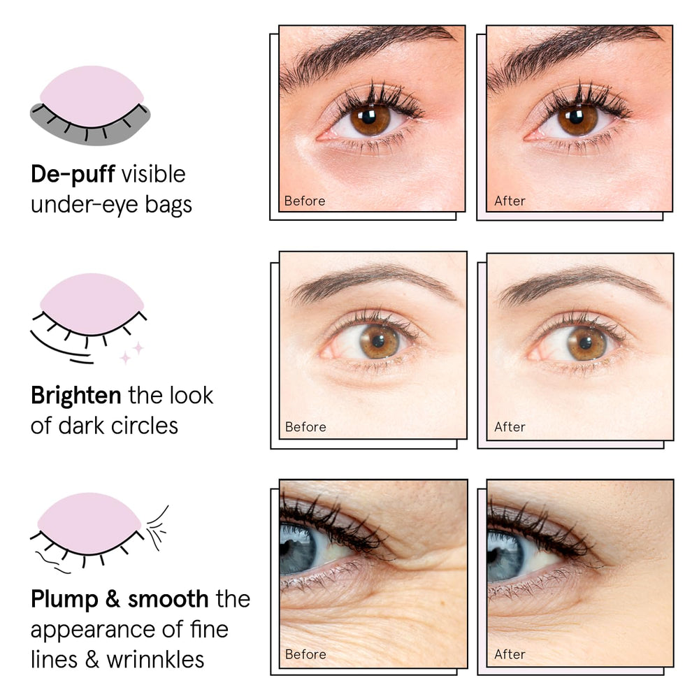 Grace & Stella parches ojos con algas marinas y ceramidas para cuidado suave