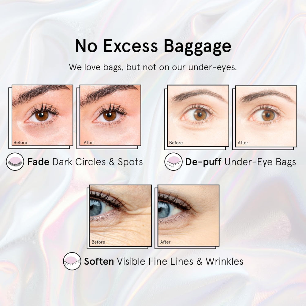 Grace & Stella patches featuring rice extract for a balanced under-eye area.