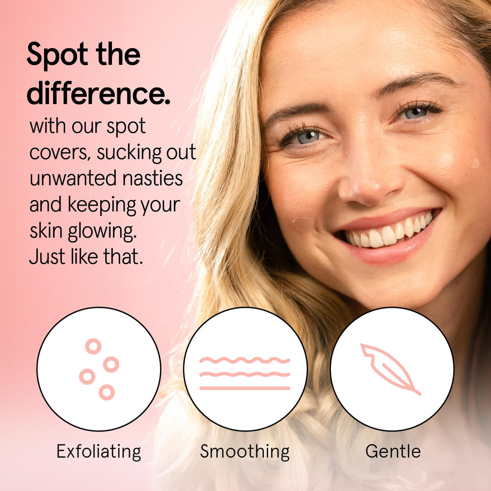 Grace & Stella 12mm patch adheres smoothly for small blemishes