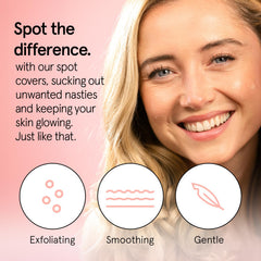 Grace & Stella 12mm patch adheres smoothly for small blemishes