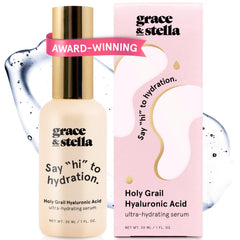 grace & stella-serum-hialuronico-botella-30ml: hidratación profunda para piel suave.