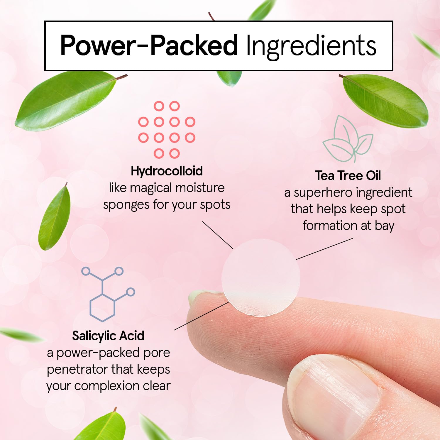 Grace & Stella patch with tea tree oil and salicylic acid