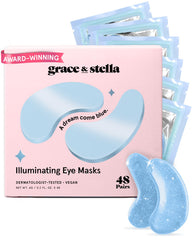 Grace & Stella under-eye mask cooling blue patches depuff and refresh eyes