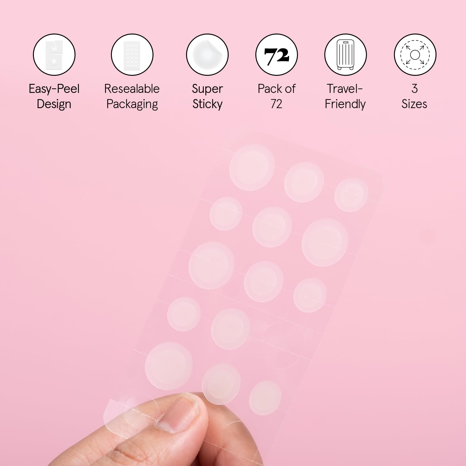 Grace & Stella vegan cruelty-free patches suitable for all skin types.